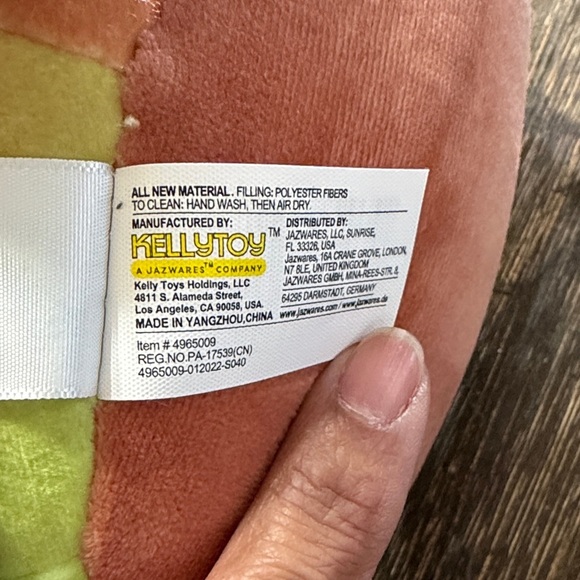 Original Squishmallows, FIFI Squish date 7.13.2021 Fruit Squishmallows NWT - Picture 5 of 7